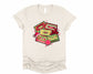 Wholesale Christmas Tapes Graphic Tee - Heather Sand