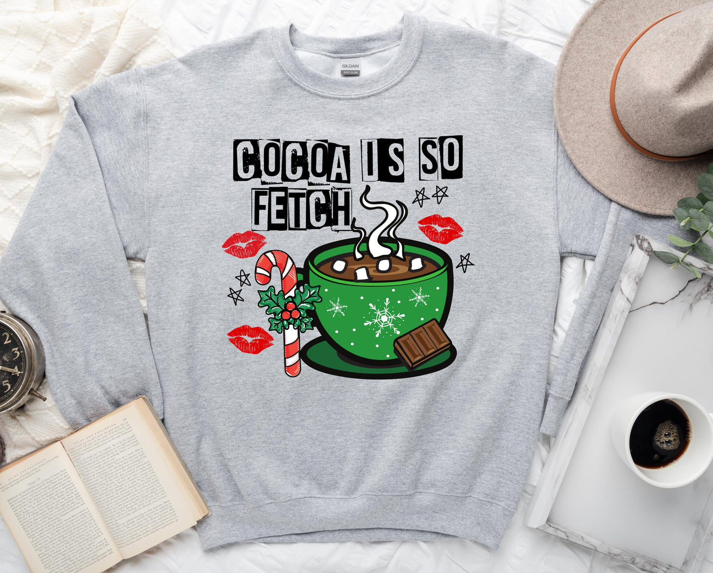 Wholesale Cocoa is so Fetch Graphic Tee - White