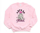 Wholesale Cowboy Lets Go Ghouls Graphic Tee - Pink Sweatshirt
