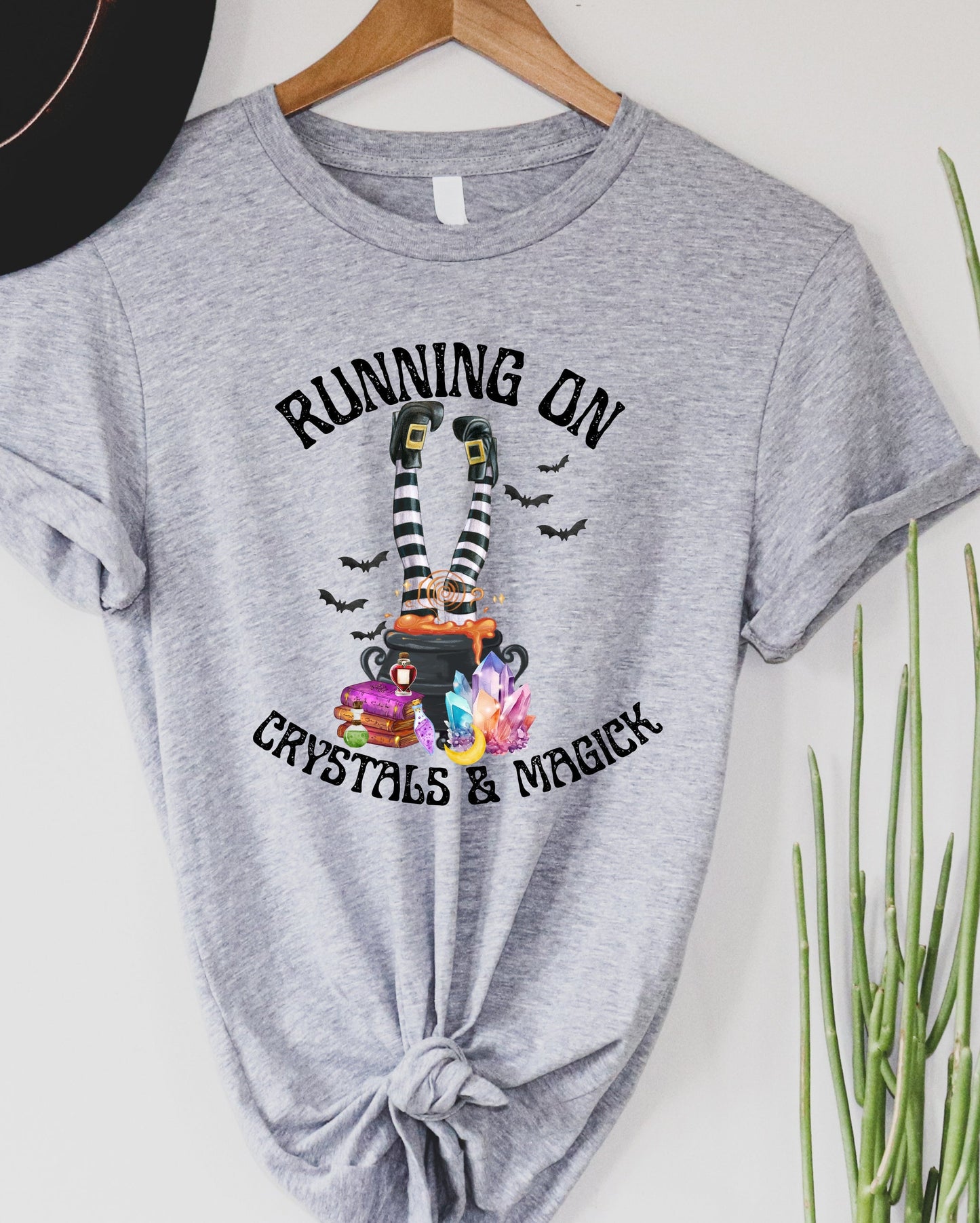 Wholesale Crystals and Magick Graphic Tee - White