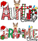 Wholesale Custom Claus Designs - White Sweatshirt
