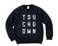 Wholesale Distressed touchdown Graphic Tee - Black