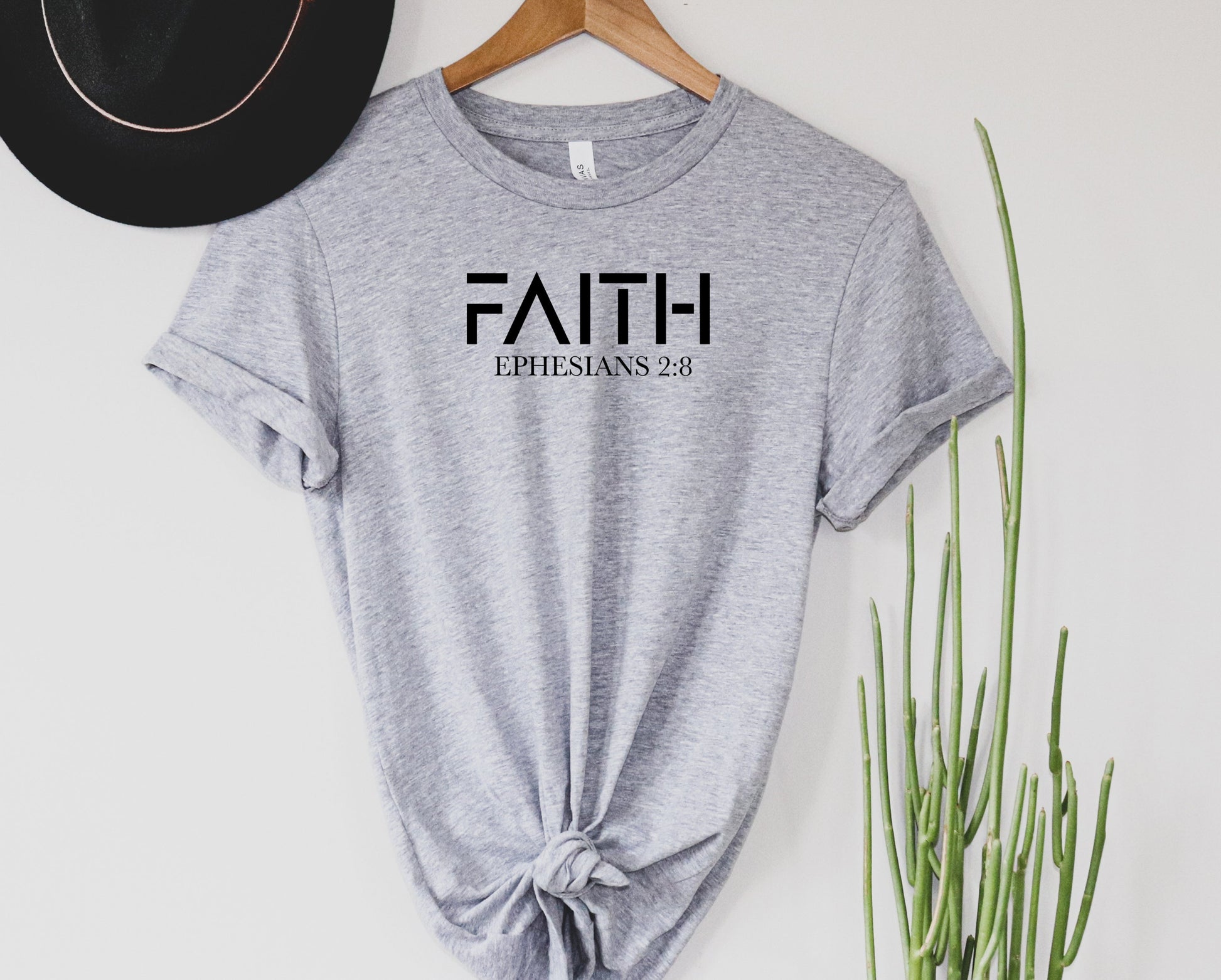 Wholesale Faith Graphic Tee - Mauve