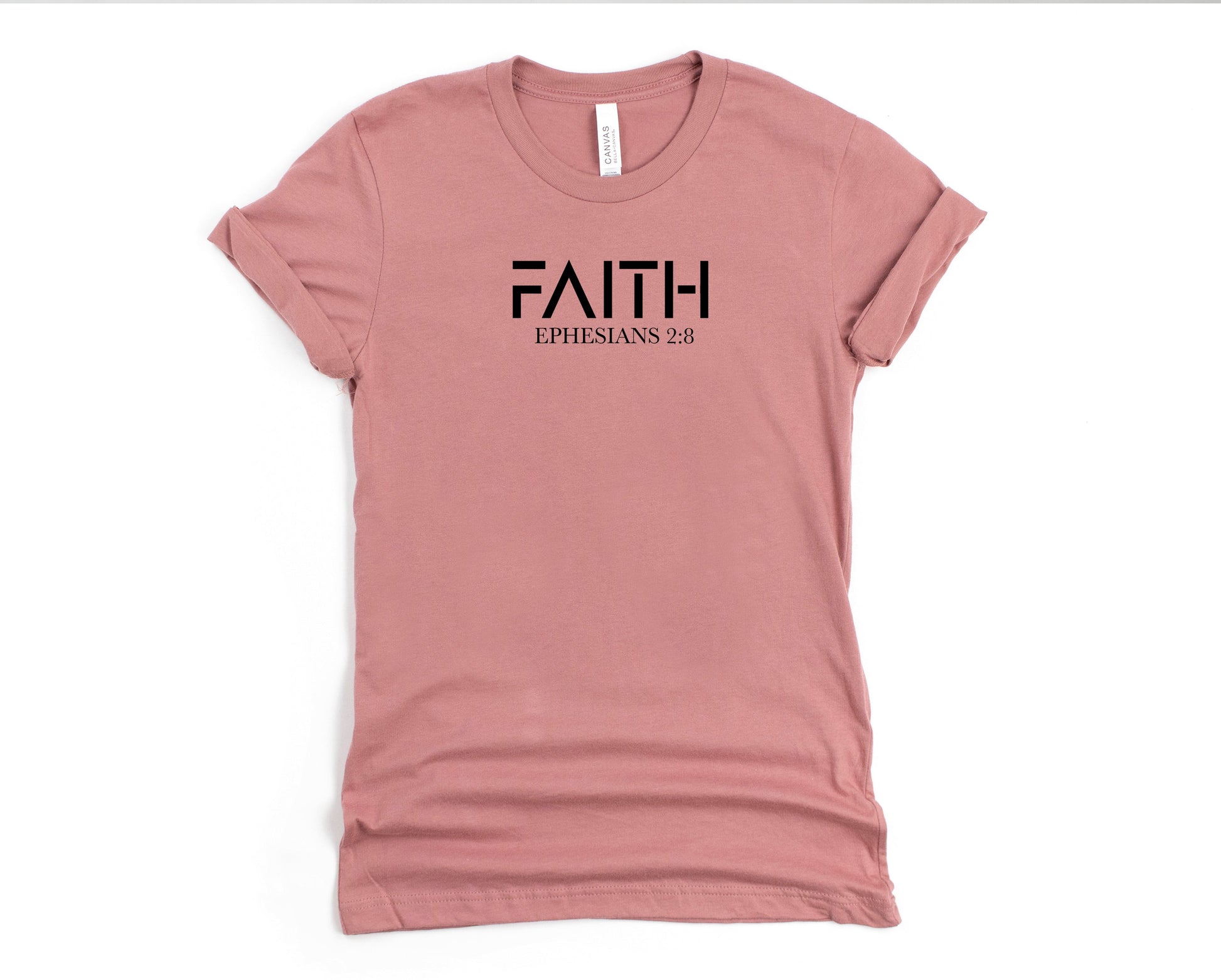 Wholesale Faith Graphic Tee - Heather Grey