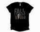 Wholesale Fall Glitter Vibes Graphic Tee - Sand