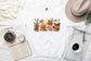 Wholesale Fall Latte Graphic Tee - White Sweatshirt