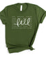Wholesale Fall Things Graphic Tee - Maroon