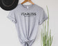 Wholesale Fearless Graphic Tee - White Sweatshirt