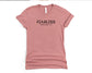 Wholesale Fearless Graphic Tee - Heather Grey
