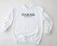 Wholesale Fearless Graphic Tee - Mauve