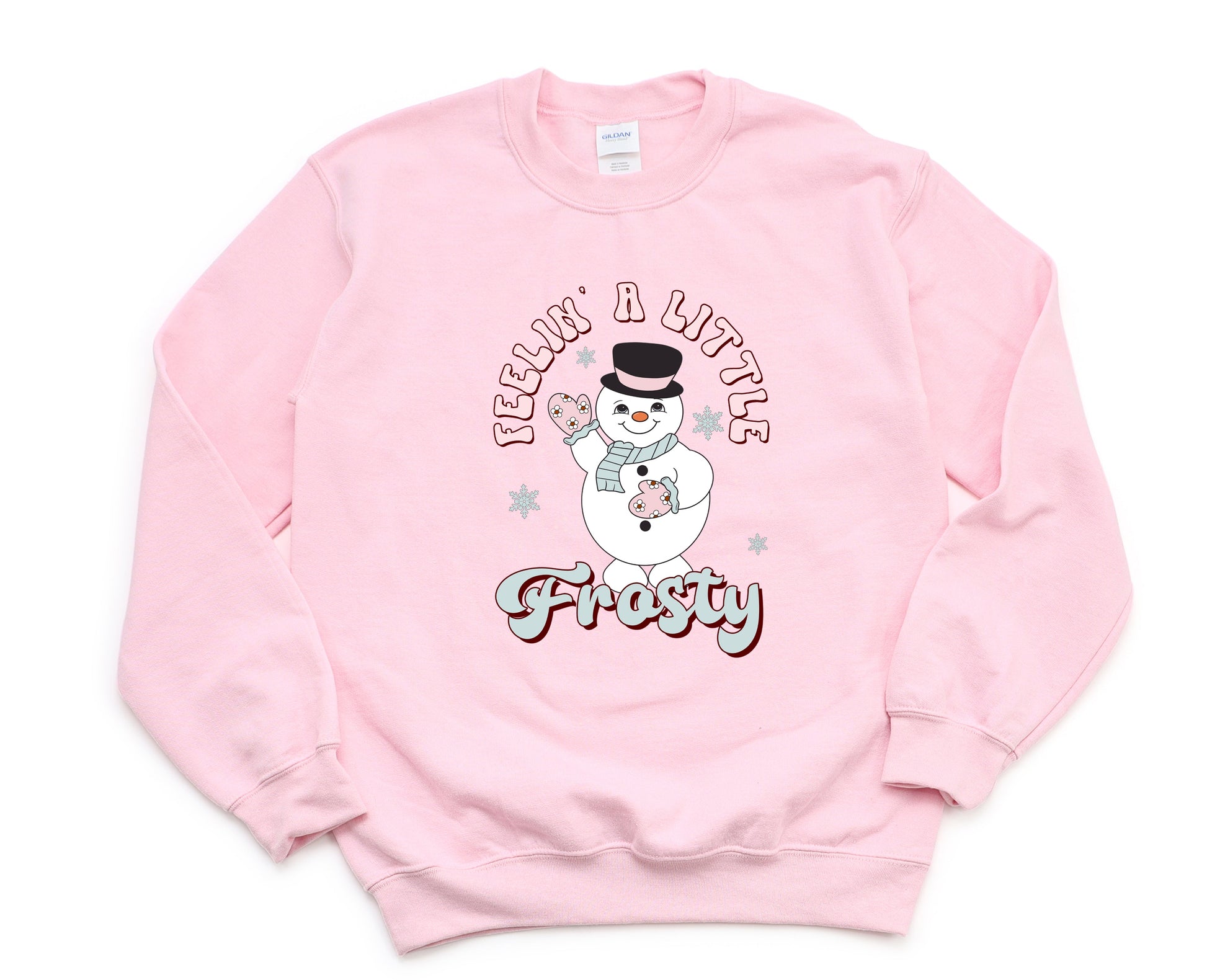 Wholesale Feelin Frosty Graphic Tee - White Tee