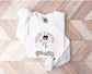 Wholesale Feelin Frosty Graphic Tee - Pink Sweatshirt