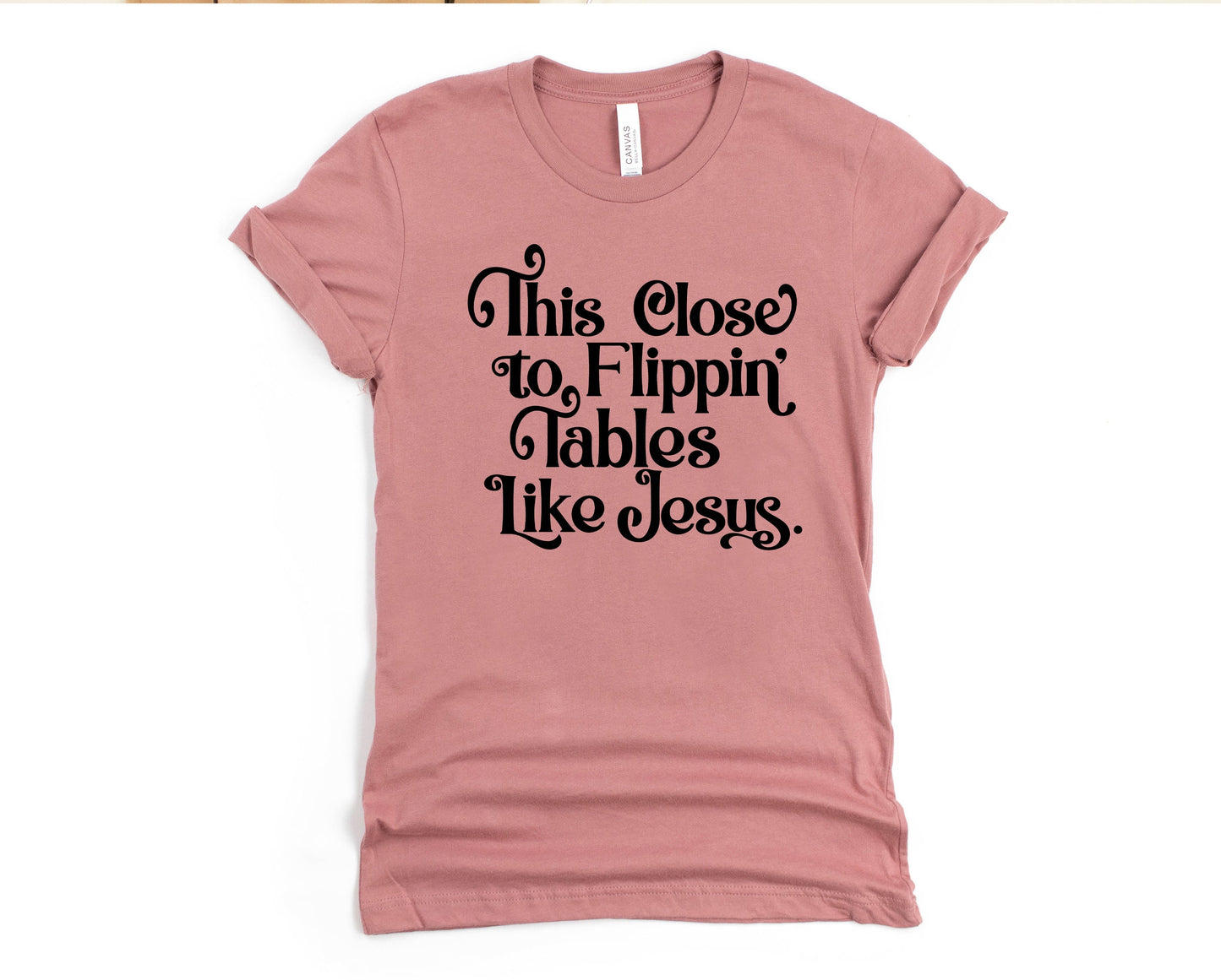 Wholesale flippin Tables Graphic Tee - Grey