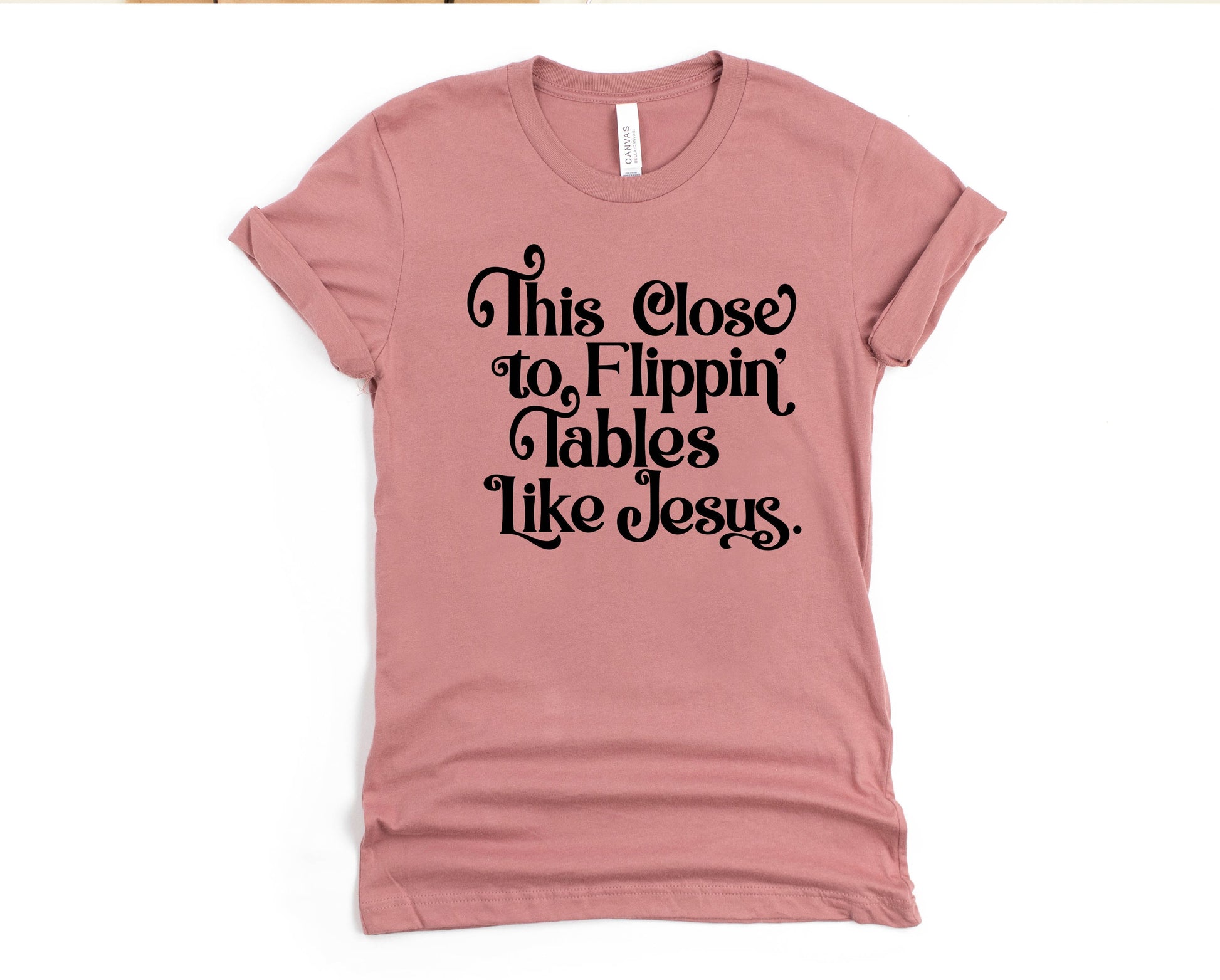 Wholesale flippin Tables Graphic Tee - Grey