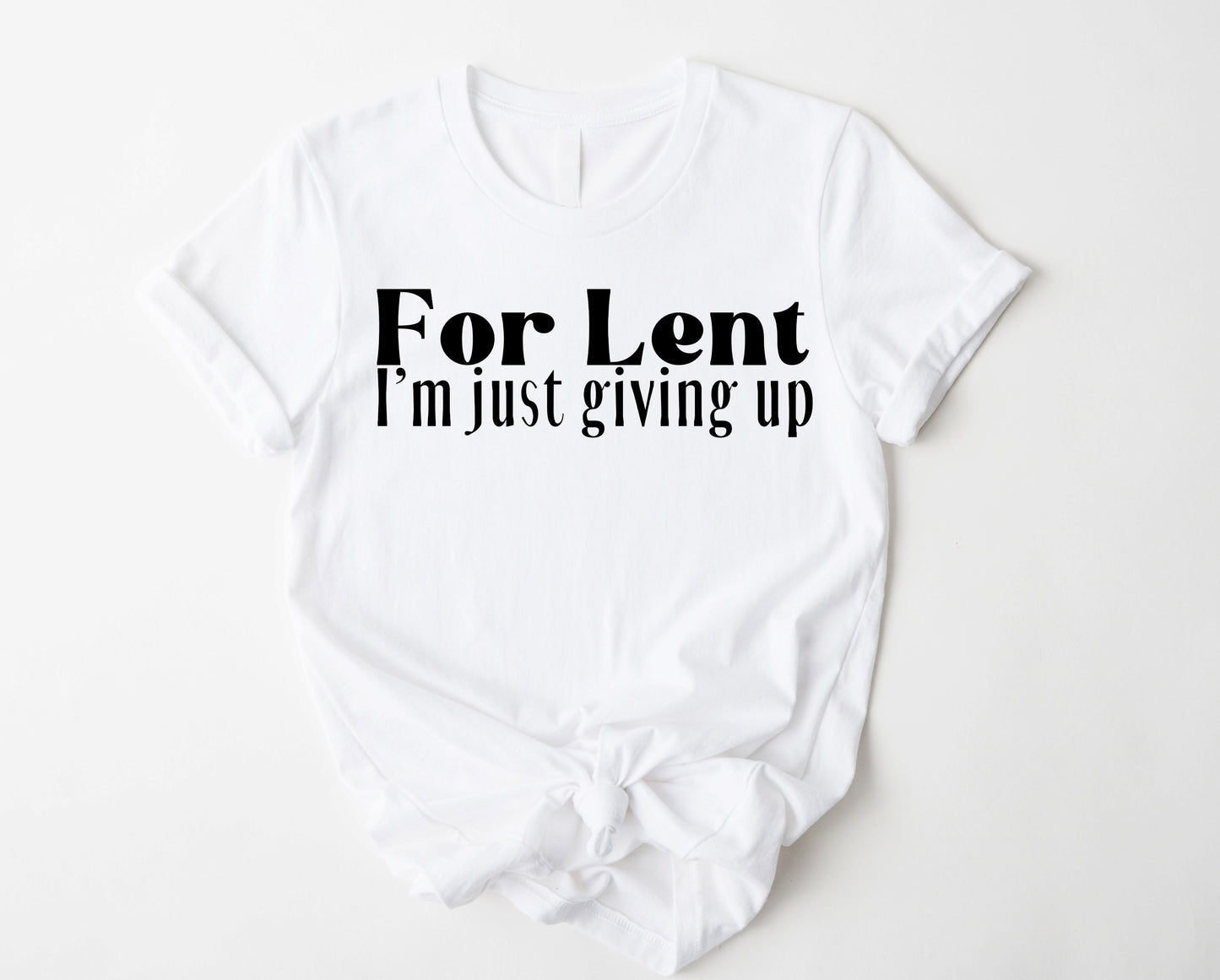 Wholesale For lent Graphic Tee - White