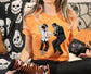Wholesale Franken Dance Graphic Tee - Burnt Orange