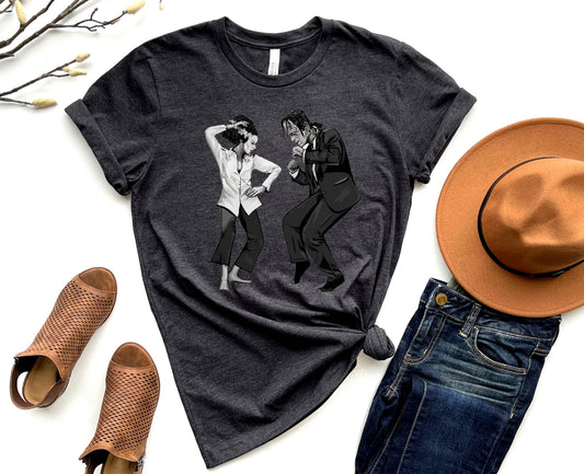 Wholesale Franken Dance Graphic Tee - White Tee