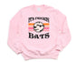 Wholesale Fricken Bats Graphic Tee - Pink Sweatshirt