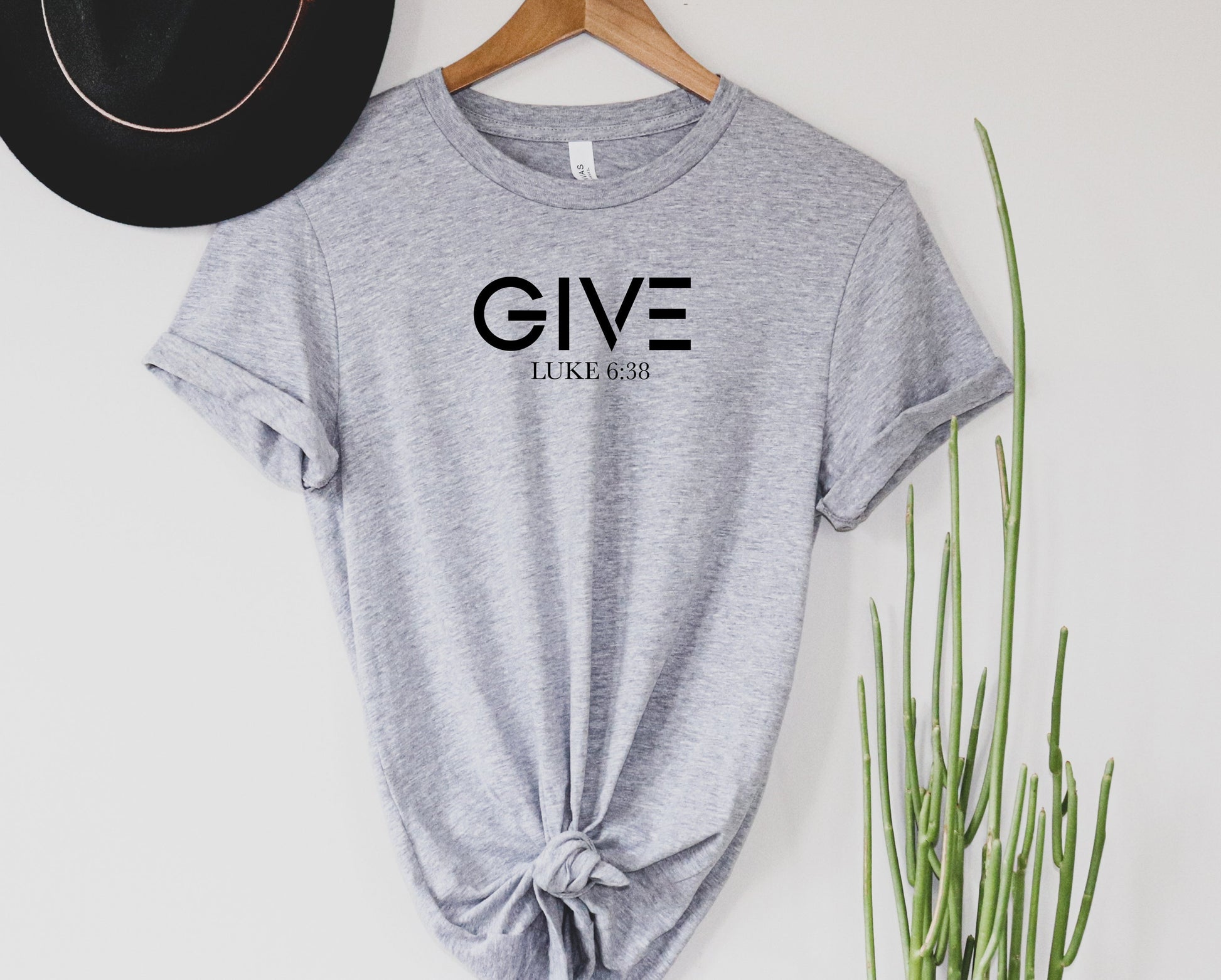 Wholesale Give Graphic Tee - Mauve