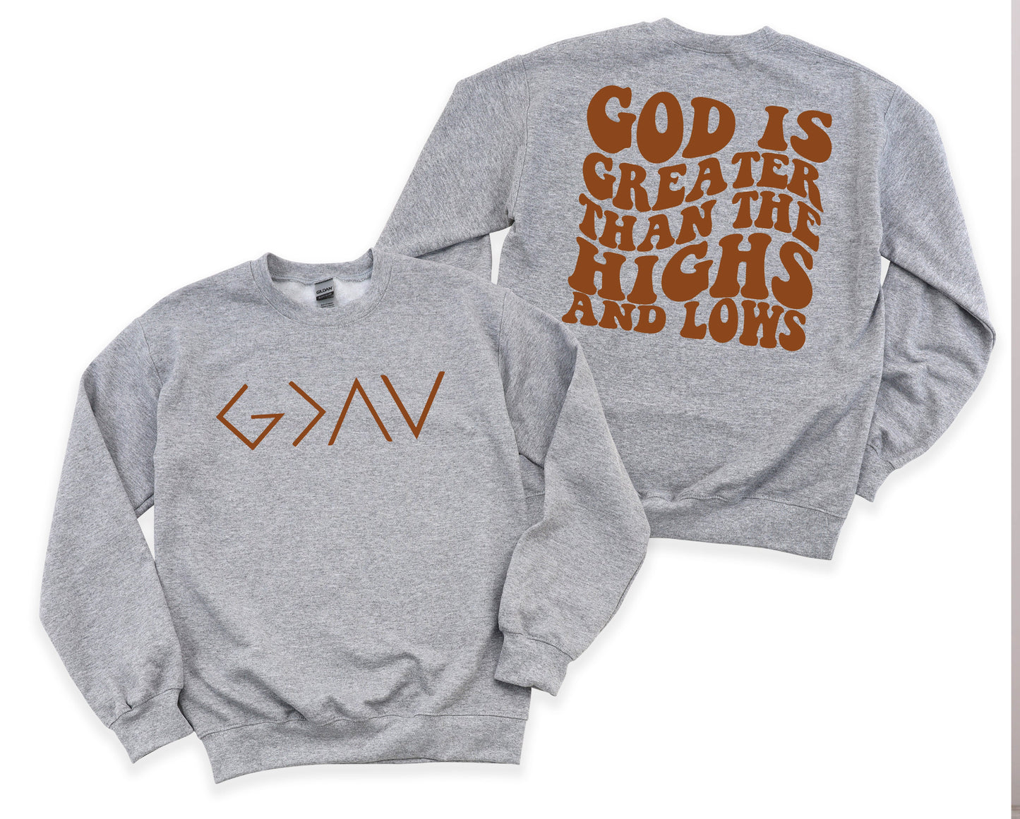 Wholesale God Is Graphic Tee - Grey Tee