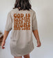 Wholesale God Is Graphic Tee - White Sweatshirt
