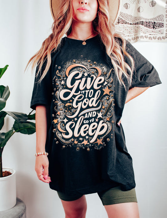 Wholesale Go To Sleep Graphic Tee - Comfort Colors Black