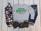 Wholesale Grinchy Graphic Tee - Heather Grey