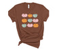 Wholesale Groovy Pumpkins Graphic Tee - Sand