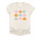 Wholesale Groovy Pumpkins Graphic Tee - Chestnut
