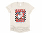 Wholesale Groovy Santa Baby Graphic Tee - Heather Green Tee