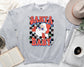 Wholesale Groovy Santa Baby Graphic Tee - Grey Sweatshirt