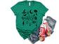 Wholesale Halloween Most Wonderful Graphic Tee - Burnt Orange