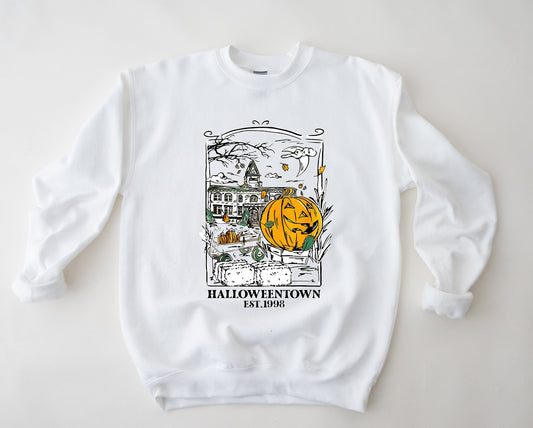 Wholesale Halloweentown Graphic Tee - White