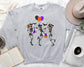 Wholesale Happy Skeletons Graphic Tee - Sand