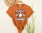 Wholesale Hippie Halloween Graphic Tee - Orange