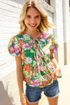 Spring Vibes Babydoll Top