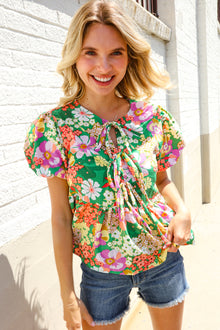  Spring Vibes Babydoll Top