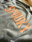 Wholesale Spooky Varsity INSIDE OUT SWEATSHIRT - Charcoal Sweatshirt