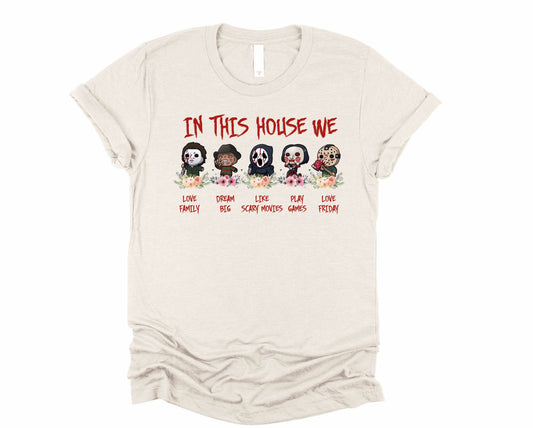 Wholesale In This House Graphic Tee - Green
