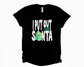 Wholesale I Put Out For Santa Graphic Tee - Black