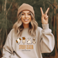 Wholesale Spooky Season is here Graphic Tee - Sand Sweatshirt