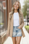 City Chic Taupe Blazer