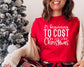 Wholesale It's Beginning to Cost a Lot Like Christmas Graphic Tee - Red Tee