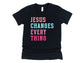 Wholesale Jesus Changes Everything Graphic Tee - Black Tee