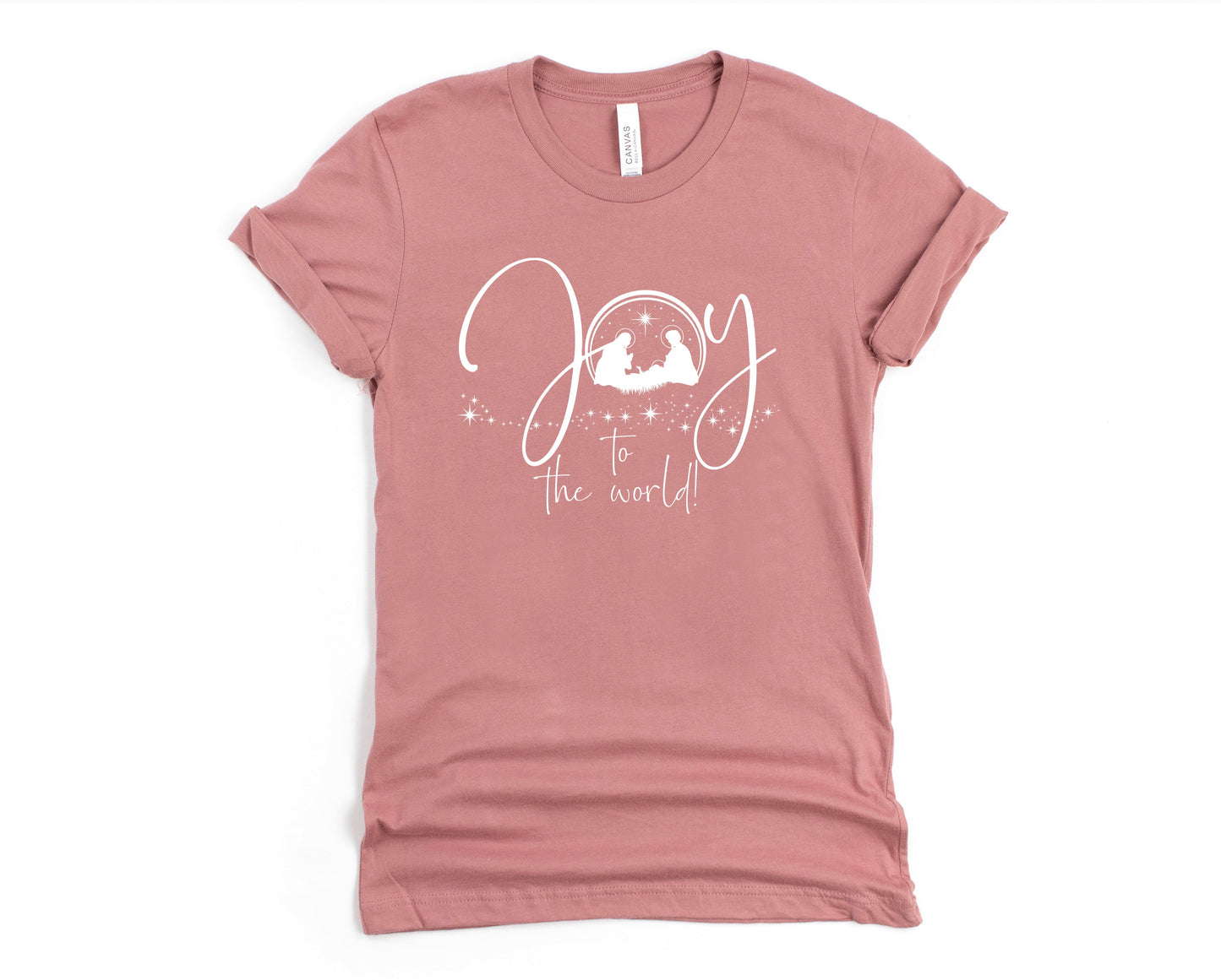 Wholesale Joy to the World Graphic Tee - Black