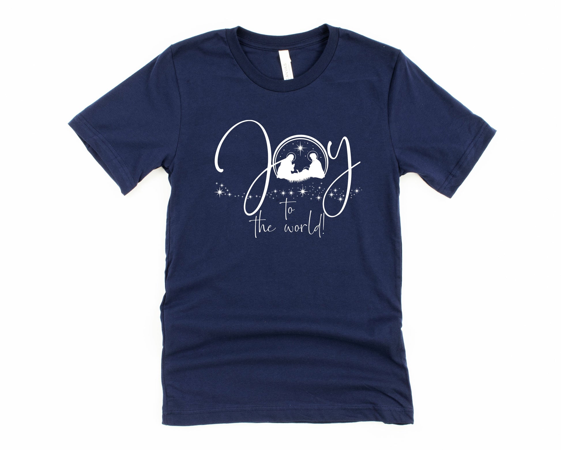 Wholesale Joy to the World Graphic Tee - Mauve