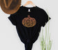 Wholesale Lace Pumpkin - Orange Graphic Tee - Black