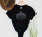 Wholesale Lace Pumpkin - Grey Graphic Tee - Black