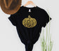 Wholesale Lace Pumpkin Gold Graphic Tee - White