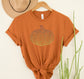 Wholesale Lace Pumpkin - Orange Graphic Tee - White
